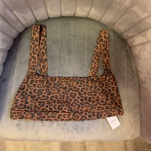 Pacsun cheetah bathing suit top